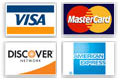 We Accept All Major Credit Cards